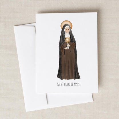 Saint Clare Blank Notecards Set of 10