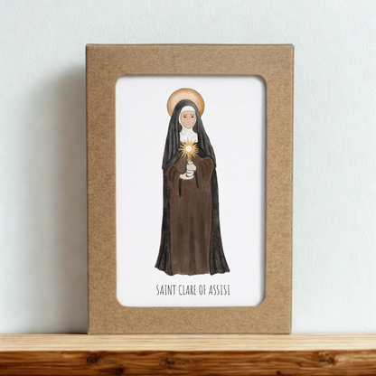 Saint Clare Blank Notecards Set of 10