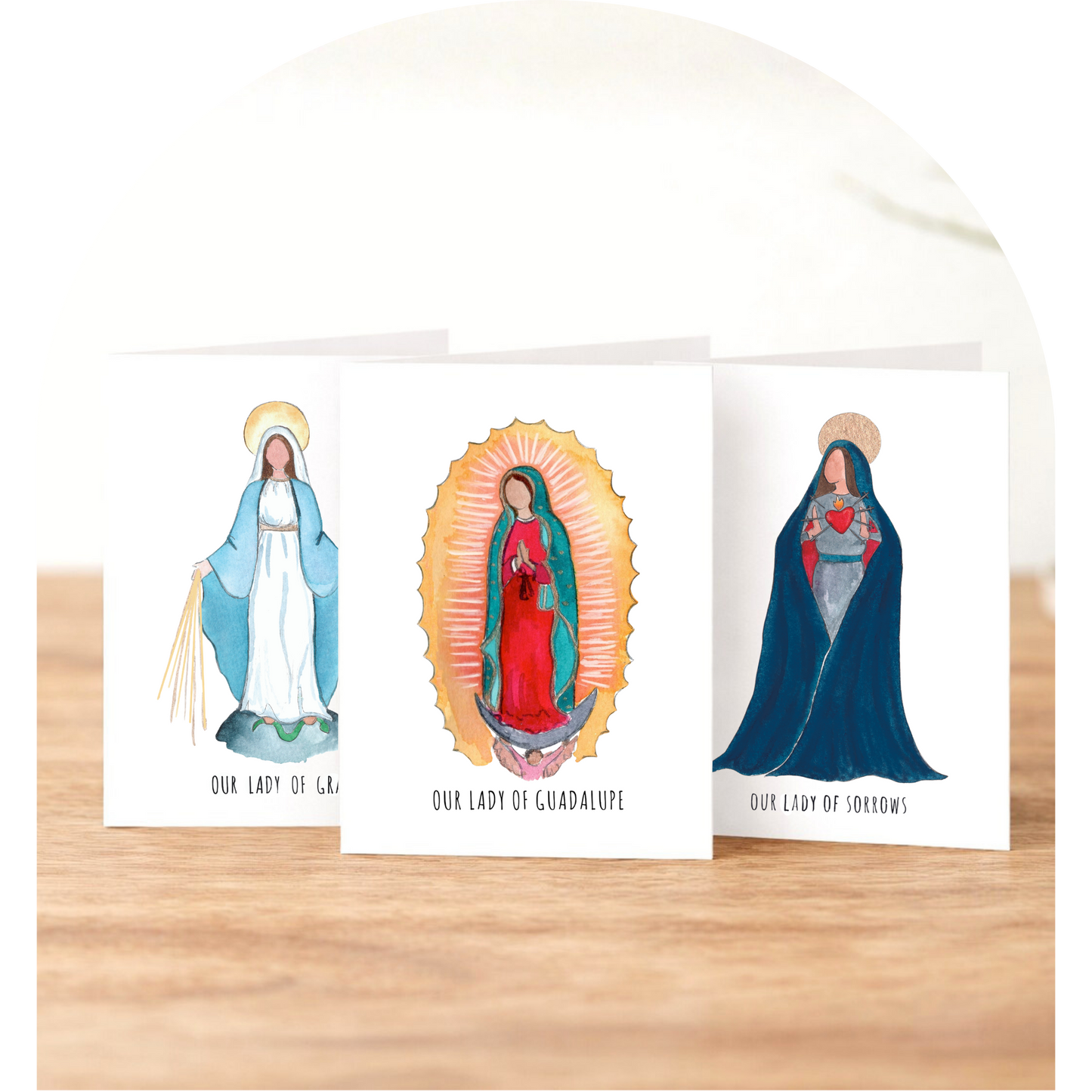 Stationery_-_Titles_of_Mary_Blank_Notecard_Set