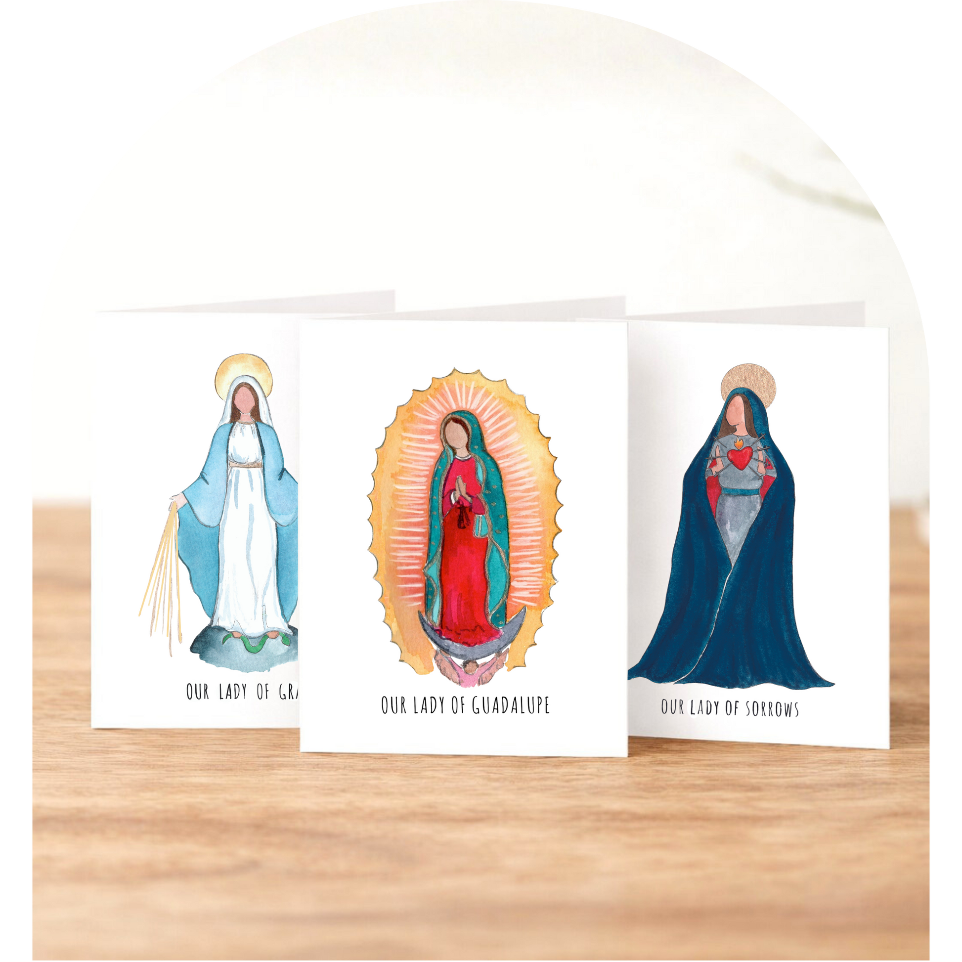 Stationery_-_Titles_of_Mary_Blank_Notecard_Set
