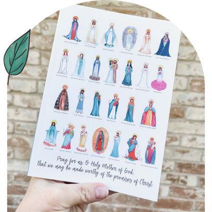 Titles of Mary Devotional Journal