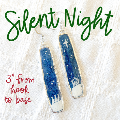 Silent Night Earrings