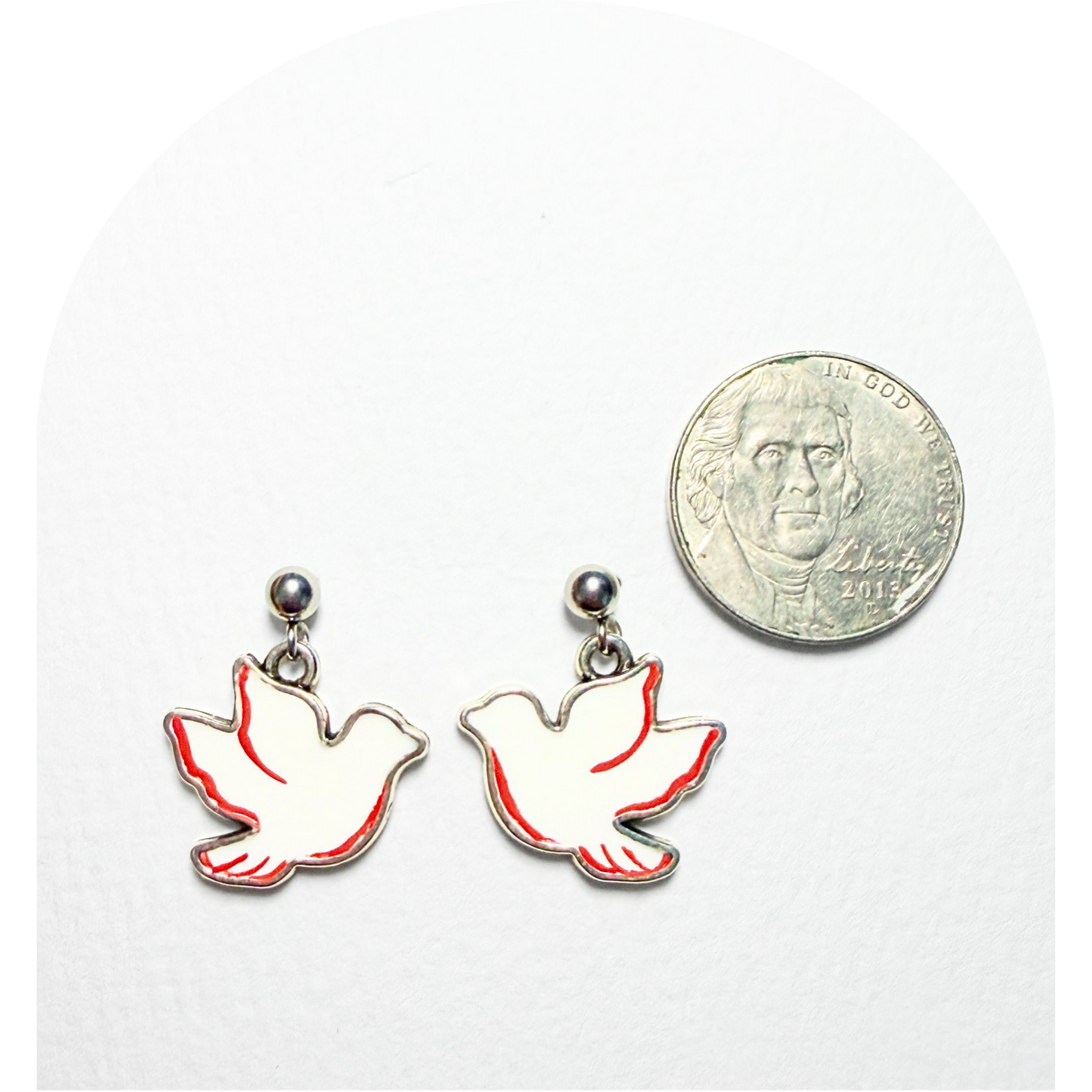 White Red Doves