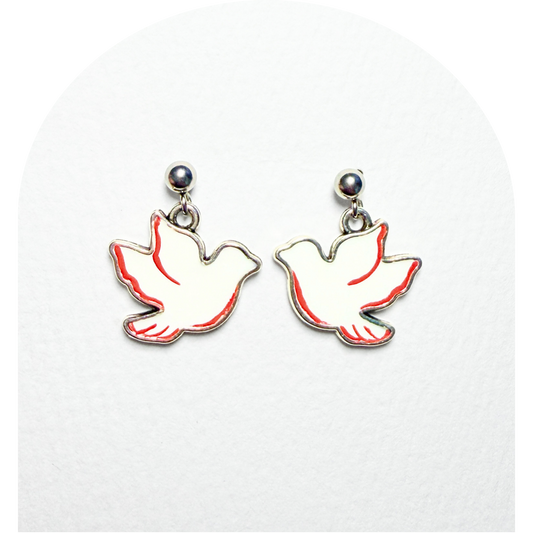 White Red Doves