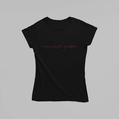 Veni Sancte Spiritus Women's Junior Cut Tee