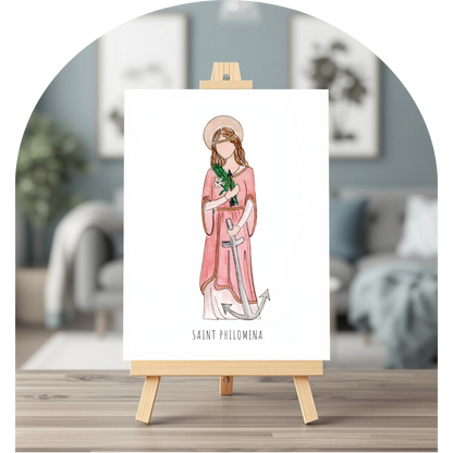 watercolor art stain philomena