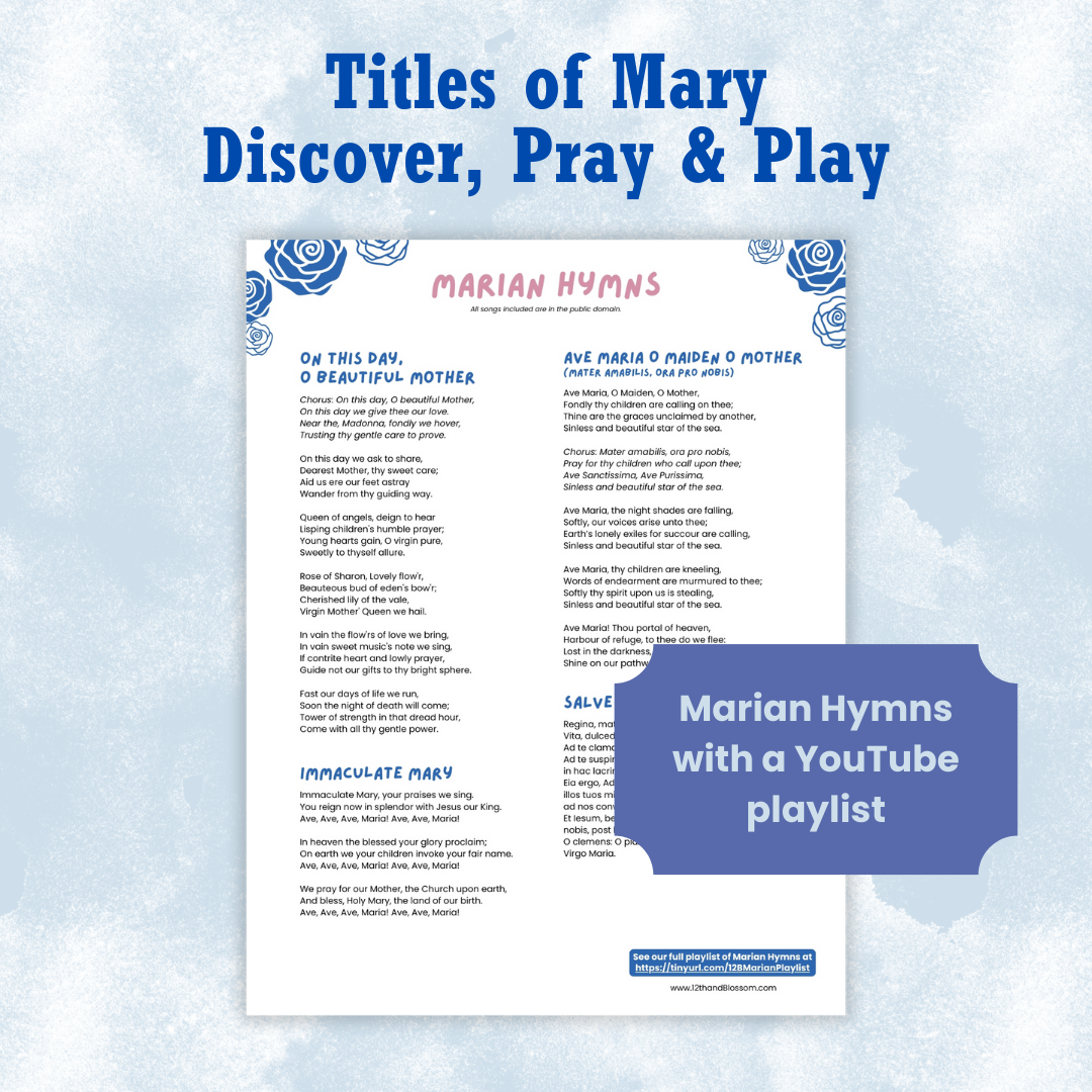 Download: Titles of Mary - Discover, Pray and Play