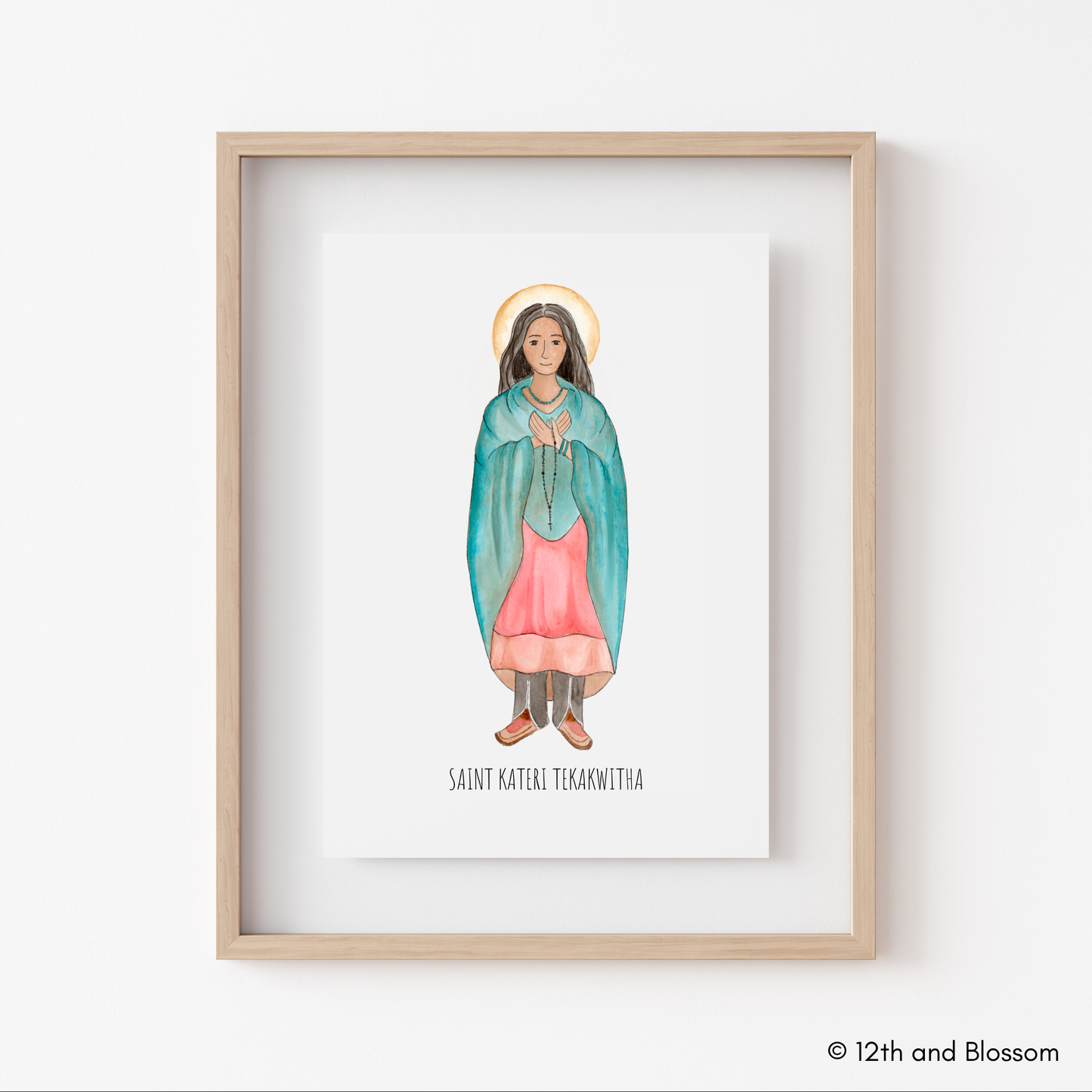Art Print - Saint Kateri of Tekakwitha