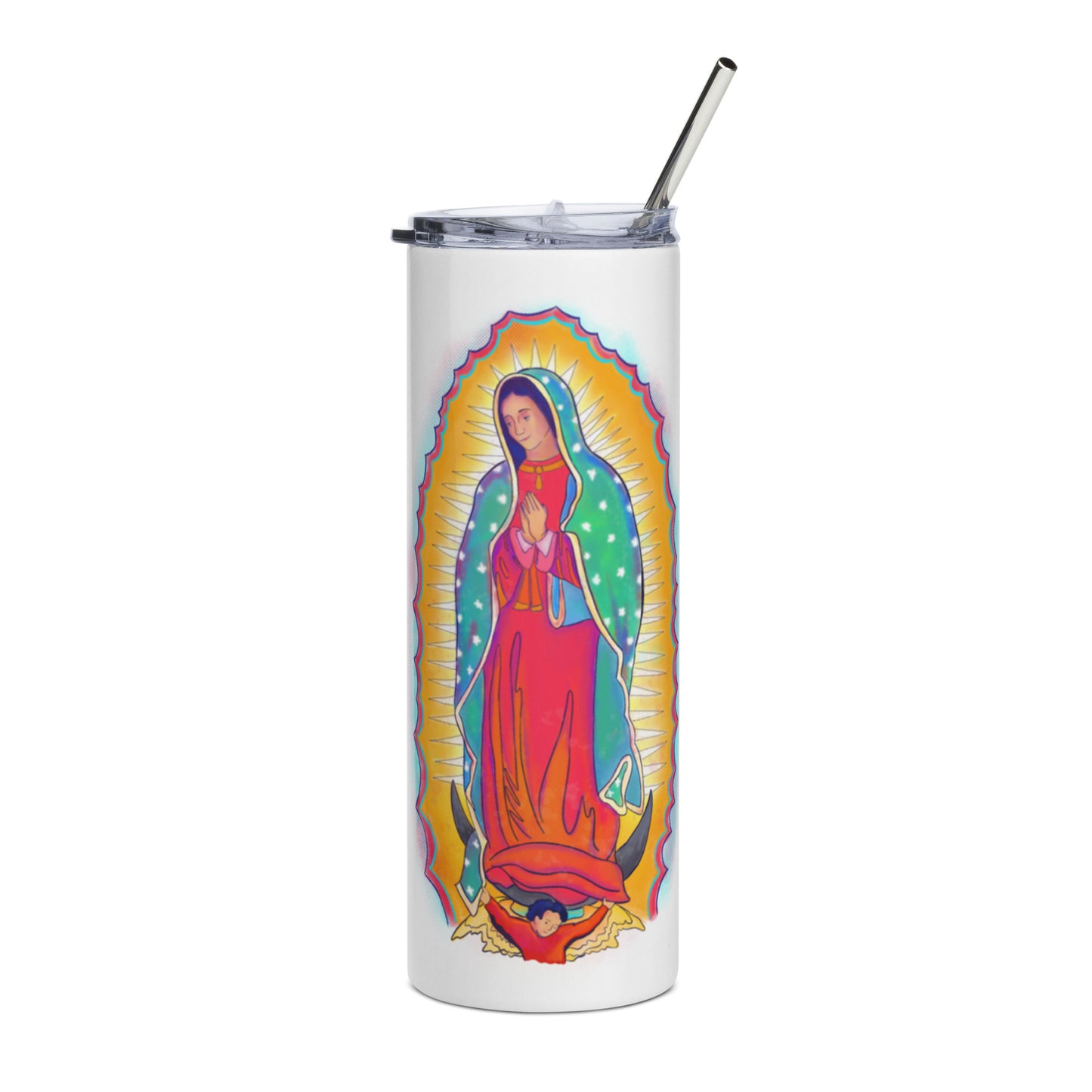 Our Lady of Guadalupe Stainless steel tumbler