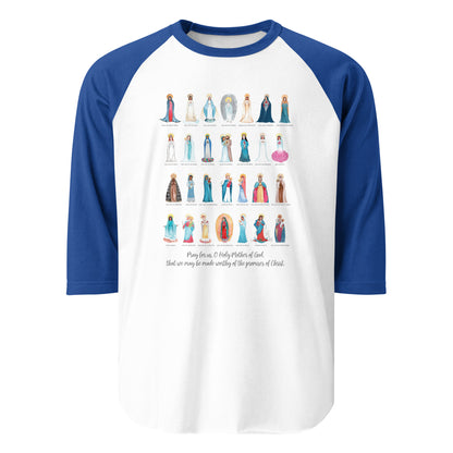 Titles of Mary 3/4 Raglan Shirt