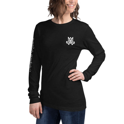 Auspice Maria - Unisex Long Sleeve Tee with Sleeve Detail