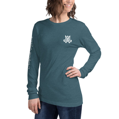 Auspice Maria - Unisex Long Sleeve Tee with Sleeve Detail