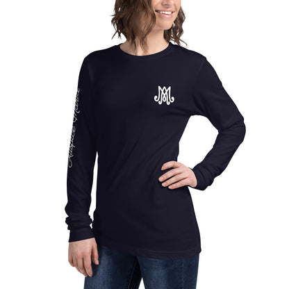 Auspice Maria - Unisex Long Sleeve Tee with Sleeve Detail