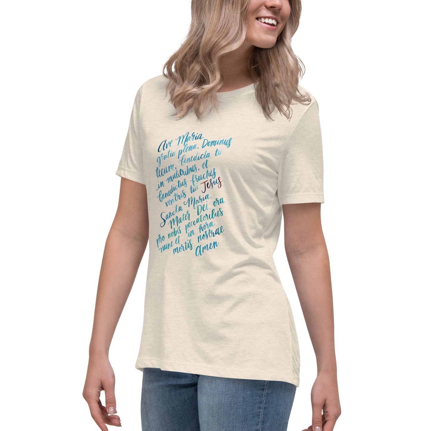 Ave Maria Women's Relaxed T-Shirt