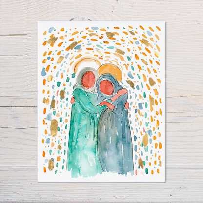 Visitation Art Print