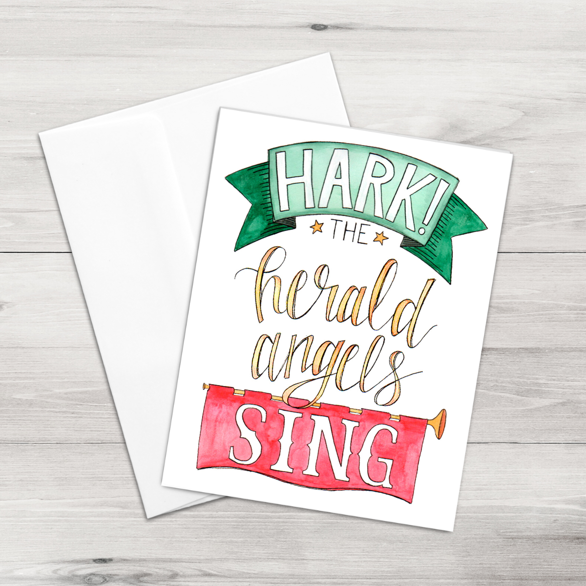 Christmas Cards - Hark the Herald Angels Sing
