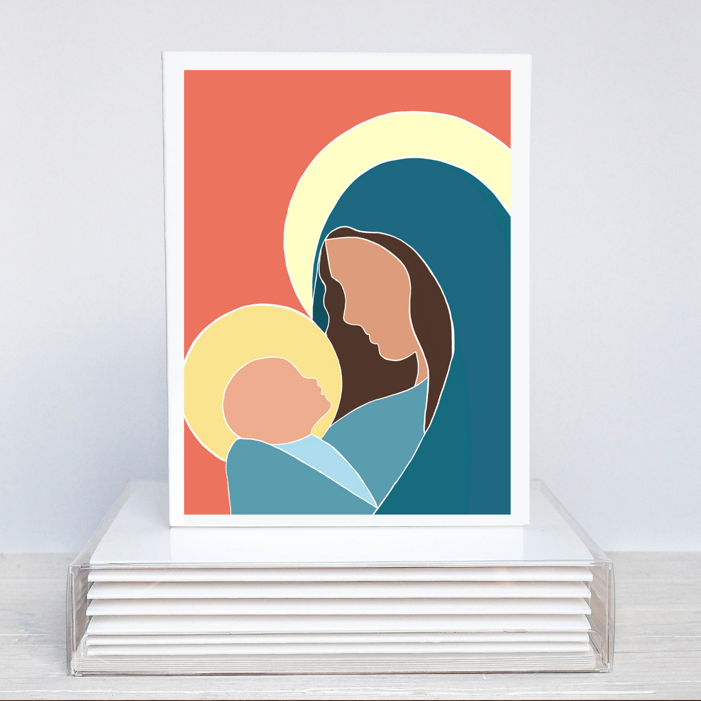 Madonna and Child Notecards - Set of 10