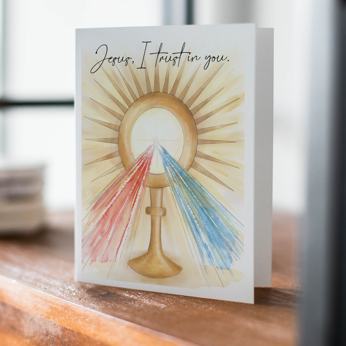 Divine Mercy Blank Notecards