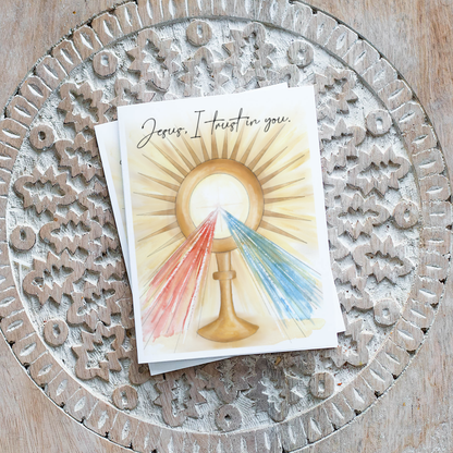 Divine Mercy Blank Notecards