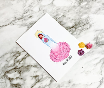 Stationery - Titles of Mary Blank Notecard Set