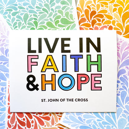 Hope From the Saints Notecards