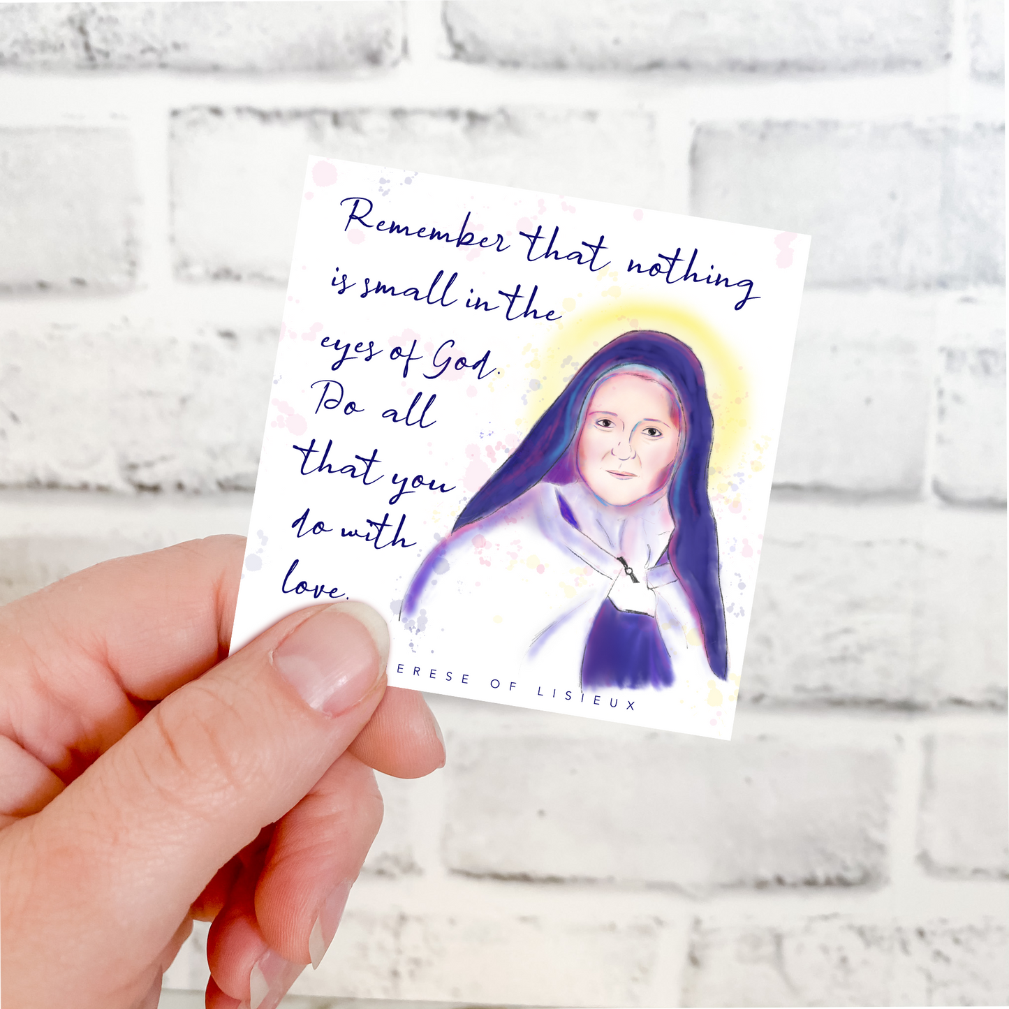 Sticker - St. Therese of Lisieux