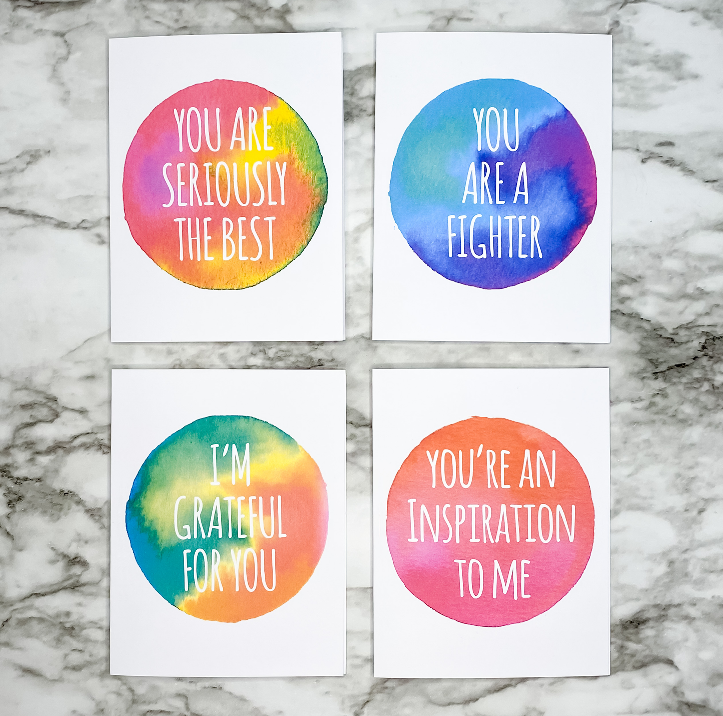 Words of Affirmation Postcard and Note Card Sets