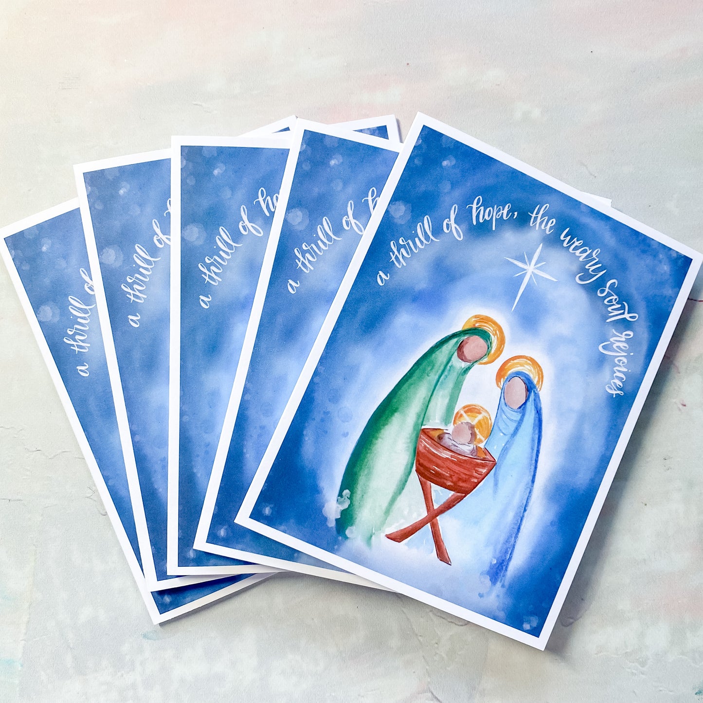Christmas Cards - A Thrill of Hope