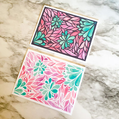 Notecards - Stained Glass