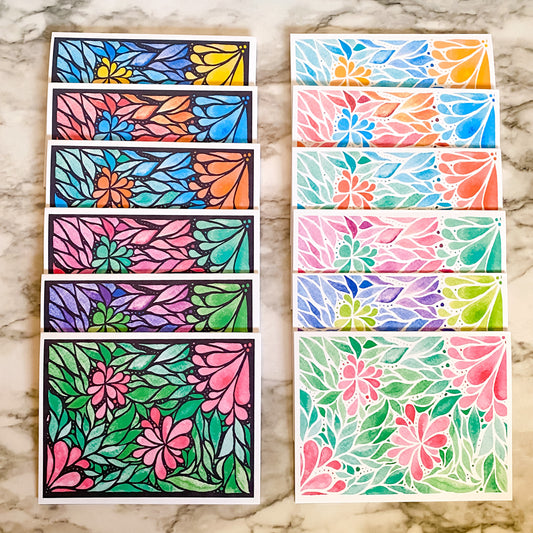 Notecards - Stained Glass