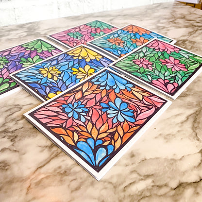 Notecards - Stained Glass