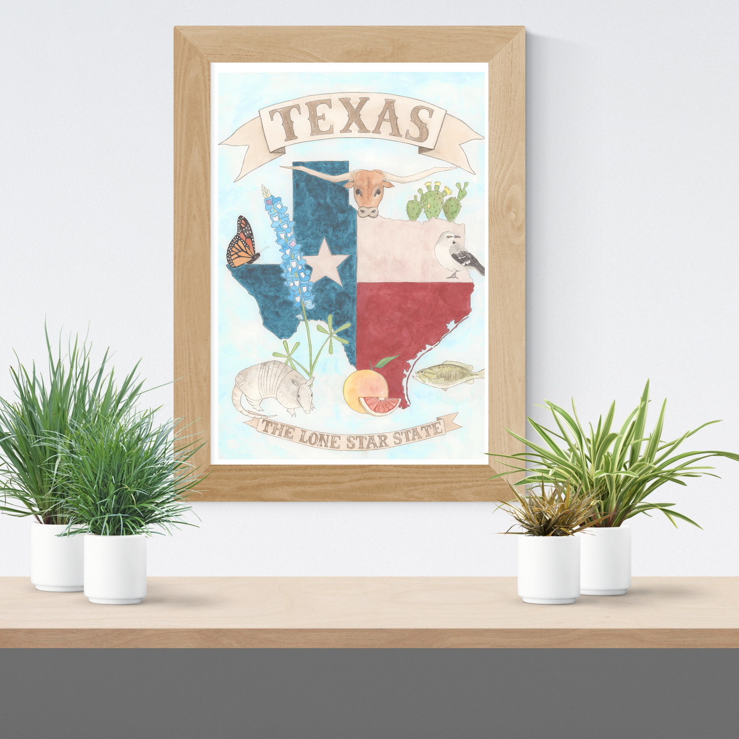 Best of Texas Print